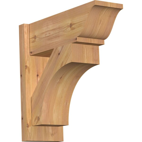 Ekena Millwork Westlake Smooth Traditional Outlooker, Western Red Cedar, 7 1/2"W x 20"D x 20"H OUT08X20X20WTL01SWR - main
